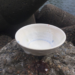 リングと色釉の雫　茶碗 6枚目の画像