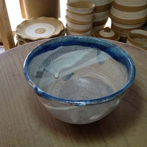 青ちゃわん　bowl   W123 H74(mm) 2枚目の画像