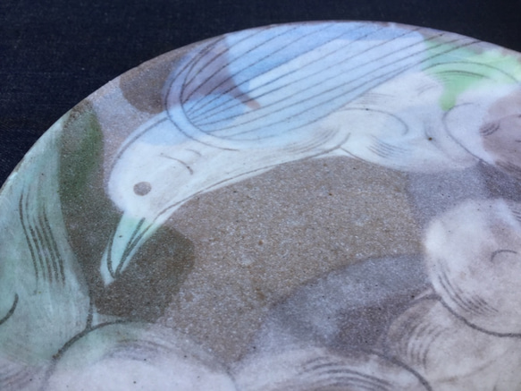 かささぎと雲のパン皿 6枚目の画像