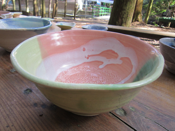 鉢 middle bowl   W183 H82mm 2枚目の画像