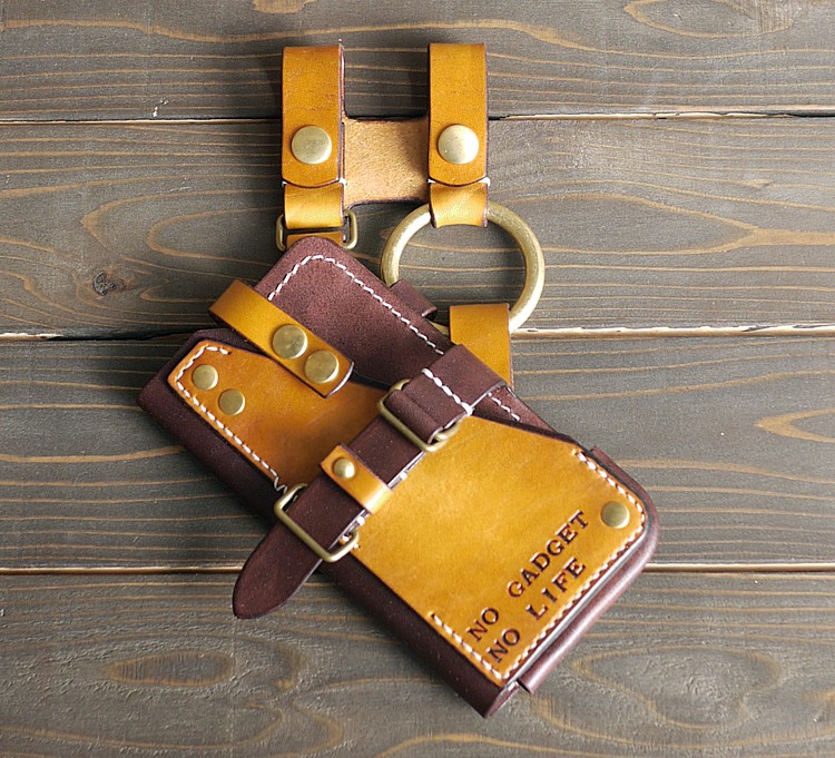 iPhone 11 pro MAX orizontas 01 サイズ3L スチームパンク スマートフォンホルスター