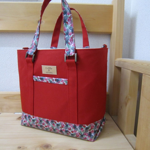 倉敷8号帆布＊ﾘﾊﾞﾃｨﾗﾐﾈｰﾄ＊ﾄｰﾄﾊﾞｯｸ＊Dカン付＊持ち手角カン付