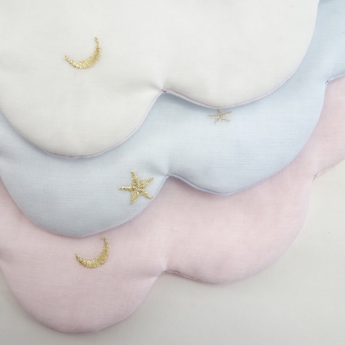 星と月の刺繍☆もくもくスタイ スタイ スタイ・よだれかけ Min 通販 