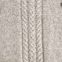 カシミア入り半袖プルオーバー 2枚目の画像