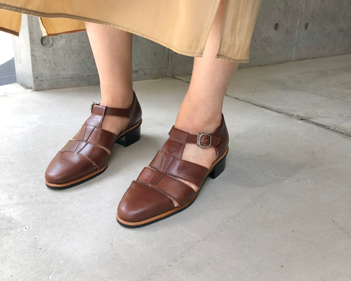 【未使用品】REGAL グルカサンダル ブラウン 23cm　定価19800円 1_ffdec6d6de3a4b5f01a712c49ed8