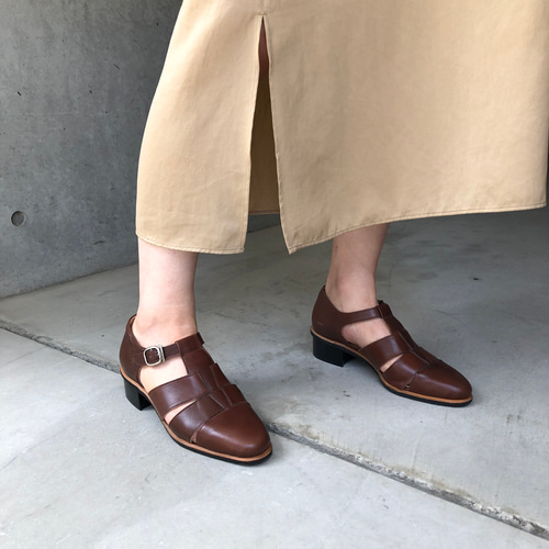 【未使用品】REGAL グルカサンダル ブラウン 23cm　定価19800円 SALE】素足でもソックスでも履ける！レディース グルカサンダル