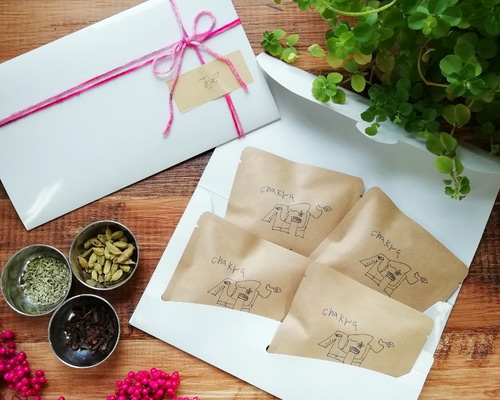 プチギフトIRA 在庫限り【チャイ4個セット】 プチギフト お土産 プレゼント 紅茶