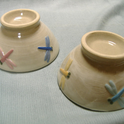 トンボのご飯茶碗 3枚目の画像