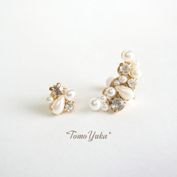 ★再販★【*TY*】Drop Pearl Earring 1枚目の画像