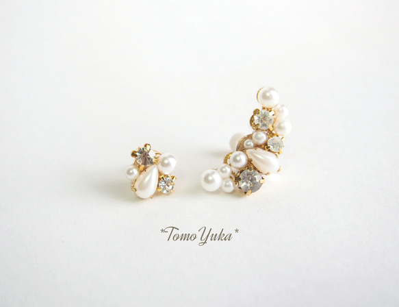 ★再販★【*TY*】Drop Pearl Earring 1枚目の画像