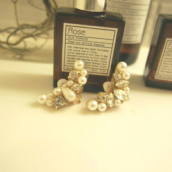 ★再販★【*TY*】Drop Pearl Earring 4枚目の画像