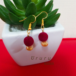 No.A00017 かりかり梅ちゃん ピアス（フック・チェーン） Reirei 通販  