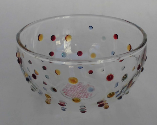ガラス　ボール型　食器　カラフル 0_9aa792aa2aa72b8b8a72c61f5f45