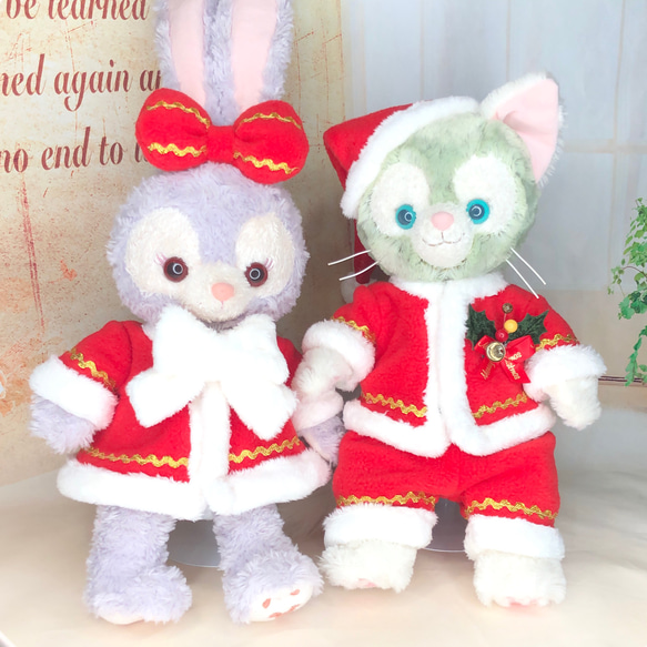 ステラルー サンタコスチューム クリスマス コスプレ ぬいぐるみ