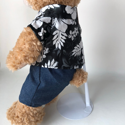 ダッフィー Sサイズ アロハシャツ コスチューム ぬいぐるみ handmade