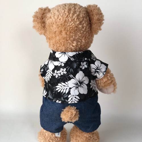 ダッフィー Sサイズ アロハシャツ コスチューム ぬいぐるみ handmade