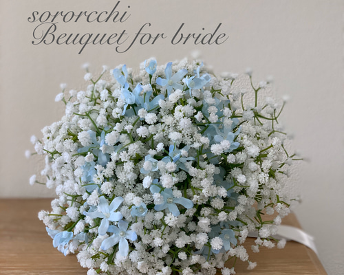 ブーケ・ブートニア asagao 0_f713b152160dd3e44516b1f21b51