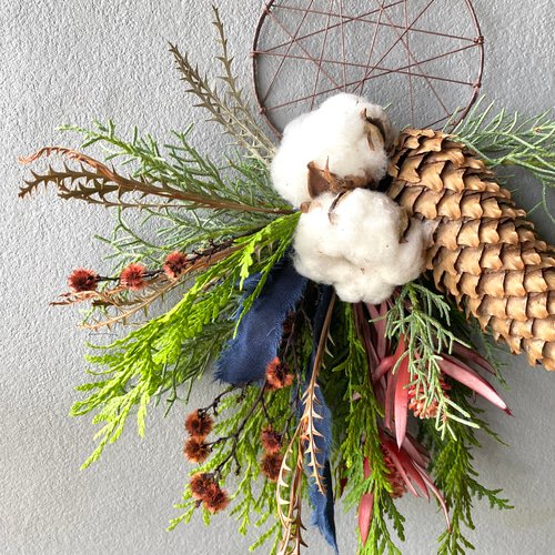 Christmas dreamcatcher クリスマスドリームキャッチャー ガーランド