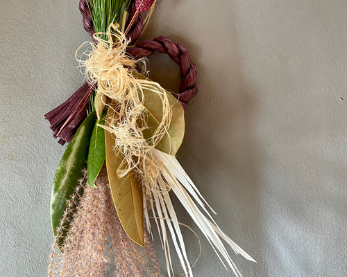 しめ縄 しめ縄飾り お正月飾り バンクシア ドライアンドラ すすき しめ縄 しめ縄飾り お正月飾り バンクシア ドライアンドラ すすき