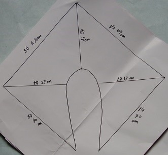 卒園式、入学式に重宝しそうな変形ショール・・・！ 3枚目の画像