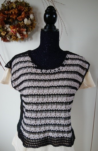 今から、秋口まで重宝しそうです、デュアル模様のプル！