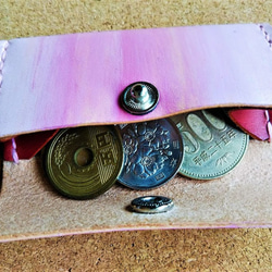 桜色ミニコインケース 3枚目の画像