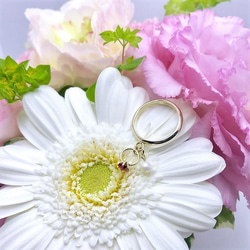お誕生日に♬ BIRTHDAY FLOWER【生花】おまかせアレンジメントとバースデーリングのプレゼント 1枚目の画像