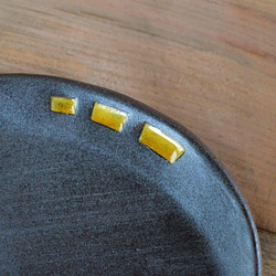 【Creema福袋】色絵楕円皿（黄＆緑）２点セット 7枚目の画像