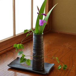 【Creema限定福袋】單花瓶（竹）&amp;長盤 第9張的照片