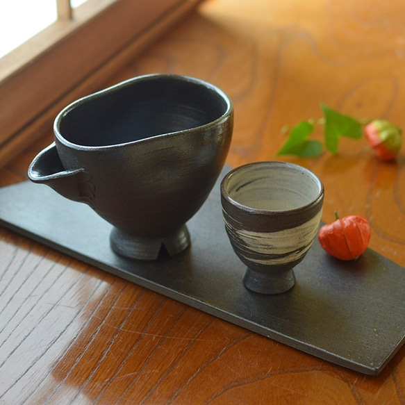 Creema限定福袋】片口 & 刷毛目ぐい吞 おちょこ・ぐい呑み・徳利 料理