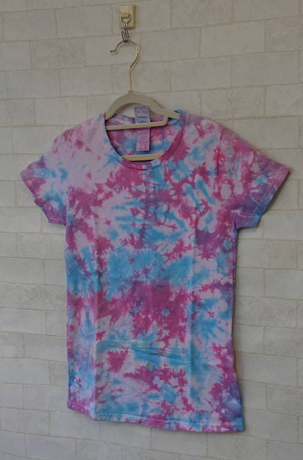 extra vitamins タイダイ イラスト tシャツ タイダイ染め アクア