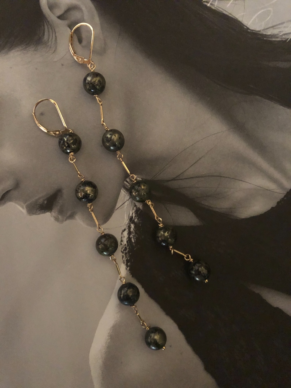 マトリックスパイライト ロングピアス