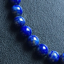 16厘米Lapis lazuli簡單手鐲 第2張的照片