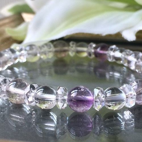 17cm 希少運気好転スーパーセブンブレスレット ブレスレット Lien 通販