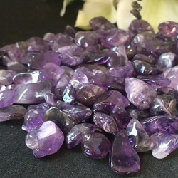 二月誕生石紫水晶寶石100克【無洞】 第2張的照片