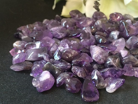 二月誕生石紫水晶寶石100克【無洞】 第2張的照片