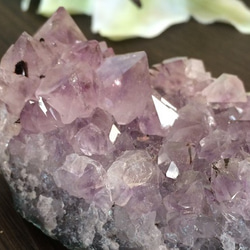 柔和的色彩大的紫水晶寶石 第7張的照片