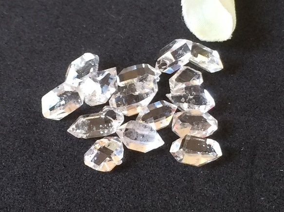 【再販】夢の輝きハーキマーダイヤモンド原石 4枚目の画像