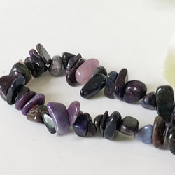 ヒーリングアイテム魔法の杖 7つの宝石が埋め込まれたアメジスト