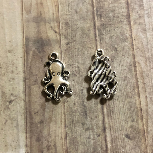 Parfois★じゃらじゃら感が可愛い★ タコのチャーム タコ チャーム 10個セット チャーム ギルドバイピーオーディー