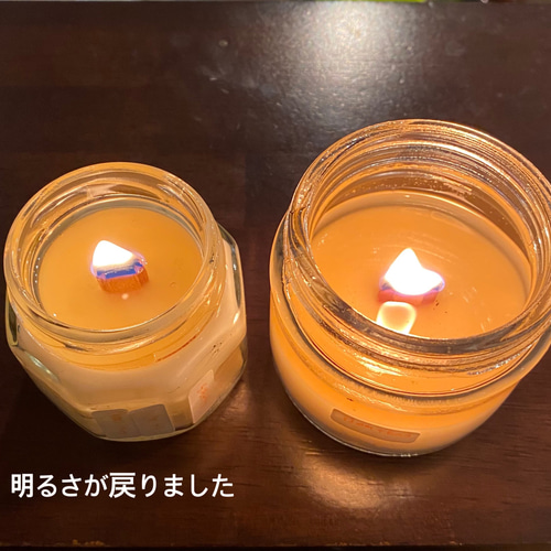 ウッドウイック（木芯）の使い方 キャンドル・キャンドルホルダー 
