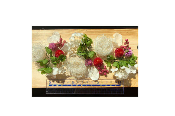 ハーバリウム アロマワックスバー  花材セット ストロベリーガーデン 4枚目の画像