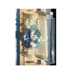 ハーバリウム  花材 アロマワックスバー  フローズンブルー5 5枚目の画像