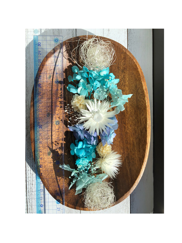 ハーバリウム  花材 アロマワックスバー フェアリーブルー 4枚目の画像