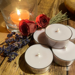 ⭐Creema限定⭐山紫陽花のキャンドルホルダーとアロマキャンドルの