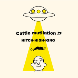 Cattle mutilation トートバックLサイズ 4枚目の画像