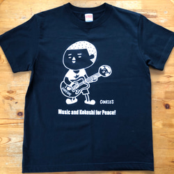 COOKIESオリジナルTシャツ「ギタリストまさし」 2枚目の画像