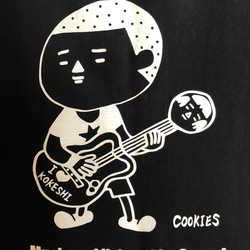 COOKIESオリジナルTシャツ「ギタリストまさし」 3枚目の画像