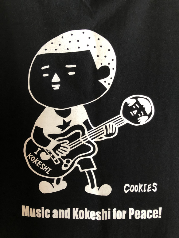 COOKIESオリジナルTシャツ「ギタリストまさし」 3枚目の画像