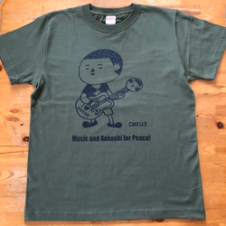 COOKIESオリジナルTシャツ「ギタリストまさし」 2枚目の画像